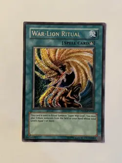 War-Lion Ritual (ScR) PP02-EN002 Premium Pack 2 Unlimited - Image 1