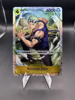 Roronoa Zoro SR OP15-113 ENGLISH ONE PIECE Card Adventure on KAMI’s Island OP15 - Image 1