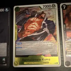 Bandai One Piece Card Game 10 Cards Krieg Brook Kuma Luffy Chopper OP15 EB04 - Image 4