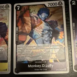 Bandai One Piece Card Game 10 Cards Krieg Brook Kuma Luffy Chopper OP15 EB04 - Image 5