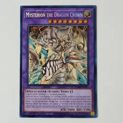 Mysterion the Dragon Crown - BLMR-EN012 - NM - Secret Rare - 1st ed - Yugioh - Image 1
