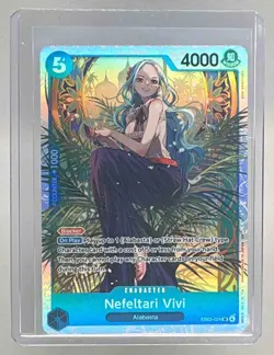Nefeltari Vivi 2026 One Piece Heroines Edition #EB03-024 Super Rare (B) - Image 1