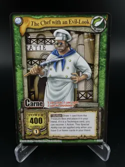 One Piece Quest Begins 2005 CCG Carne Chef With An Evil-Look Non-Holo CH043 LP - Image 1