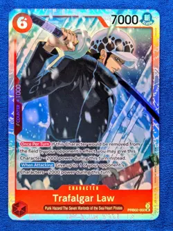 Trafalgar Law PRB02-002 SR | Premium Booster -The Best- Vol. 2 | One Piece TCG - Image 1