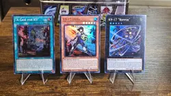 K9-17 Izuna Ultra Rare JUSH-EN031 Justice Hunters Yu-Gi-Oh & 2 More Cards - Image 1