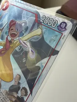 Uta OP09-002 Rare (R) Foil One Piece TCG 2000 Power +1000 Counter NM - Image 3
