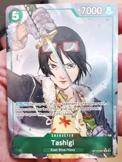 One Piece TCG Tashigi Alternate Art OP12-031 Legacy of the Master SR - Image 1