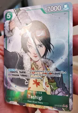 One Piece TCG Tashigi Alternate Art OP12-031 Legacy of the Master SR - Image 3