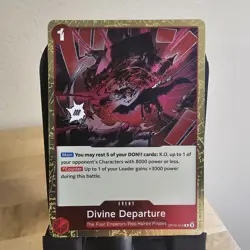 Divine Departure OP10-019 R ONE PIECE CARD GAME Royal Blood English - Image 1