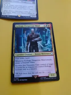 Kellogg, Dangerous Mind & Stiltzkin, Moogle Merchant Magic the Gathering 2 Card. - Image 3