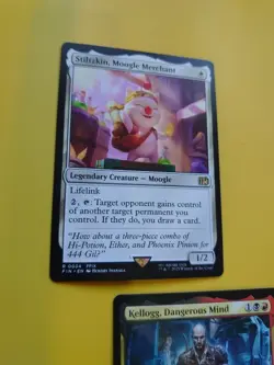 Kellogg, Dangerous Mind & Stiltzkin, Moogle Merchant Magic the Gathering 2 Card. - Image 4