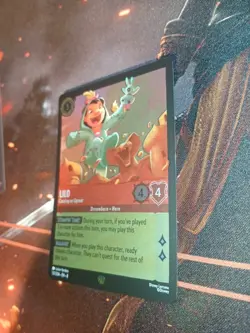 Lorcana Reign of Jafar Lilo Causing an Uproar Card 137/204 Legendary Cold Foil - Image 2