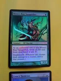 Wren's Run Vanquisher & Cenn's Tactician. DCI FOIL promo 2 MTG Card. - Image 3