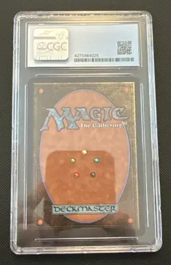 CGC 10 (blue label 9.5 gem mint) Karma Unlimited MTG Vintage 1993 Card - Image 2