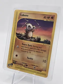 Pokemon TCG Cubone Aquapolis (2002) Common Card 72/147. NM. 🦴 E-Reader Rare - Image 3