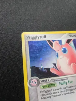 Wigglytuff 13/100 Holo Rare Crystal Guardians Pokemon Card MP - Image 3