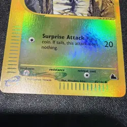 Pineco 85/144, Reverse Holo Card, Skyridge Set, e-series 2003 Pokemon TCG - Image 3