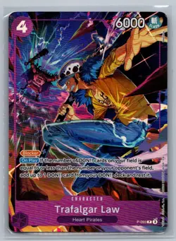 Trafalgar Law (Illustration Box Vol.6) One Piece Promotion Cards P-093 2022 NM - Image 1