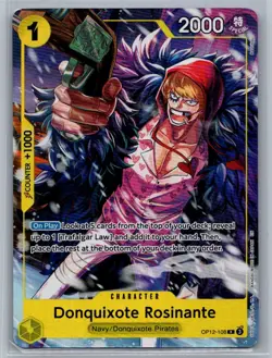 Donquixote Rosinante (Illustration Box Vol.6) One Piece Promotion Cards OP12-108 - Image 1