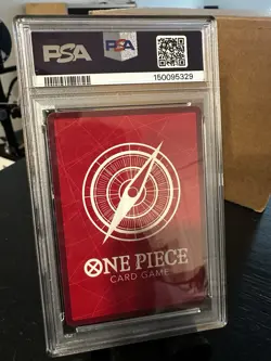 One Piece TCG: PSA 10 Monkey D Luffy GEAR 5 ST21 EX Leader Card Alternate Art! - Image 2