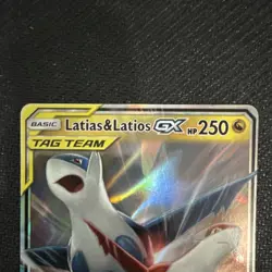 Pokemon Latias & Latios GX 113/181 Sm-Team Up Ultra Rare TAG TEAM Holo Card - Image 2