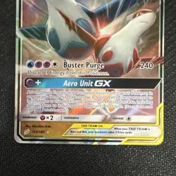 Pokemon Latias & Latios GX 113/181 Sm-Team Up Ultra Rare TAG TEAM Holo Card - Image 3