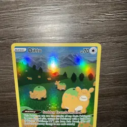 Pokemon Ditto Crown Zenith Galarian Gallery Full Art Holo Rare Card GG22/GG70 - Image 2