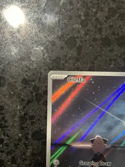 Pokemon Cleffa 202/197 Illustration Rare Holo SV03 Obsidian Flames Card - Image 2