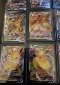 Eeveelution Vmax 9 Card Complete Set Pokemon Evolving Skies NM Umbreon Eevee - Image 5
