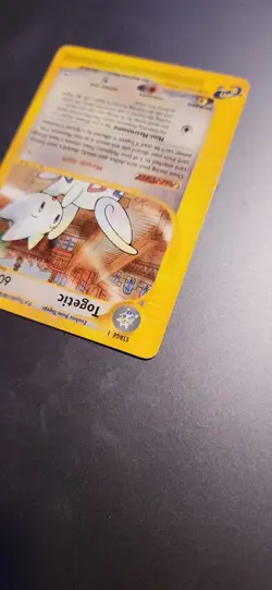 Togetic 39/147 Aquapolis Non-Holo 2002 WOTC Vintage E-Reader Pokemon Card NM - Image 4