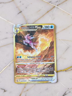 Palkia Ex Gold Metal Card Stainless Steel Gift/Display - Image 1
