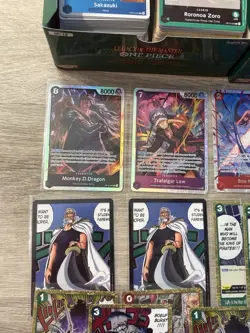 BULK OF ONE PIECE CARD GAME: LEGACY OF THE MASTER OP12 500+ C/UC/R/ SR - Image 2