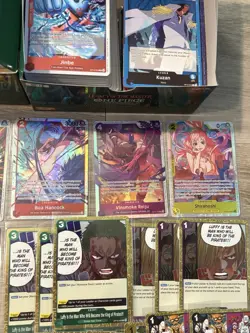 BULK OF ONE PIECE CARD GAME: LEGACY OF THE MASTER OP12 500+ C/UC/R/ SR - Image 3