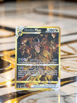 Giratina VSTAR Gold Metal Card Stainless Steel Gift/Display - Image 1
