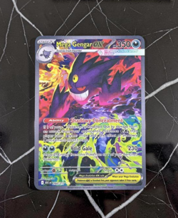 Mega Gengar ex Gold Metal Card Stainless Steel Gift/Display - Image 1