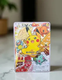 Japanese XY Promo Metal Pokemon Card Collectible Gift/Display Stainless Steel - Image 1