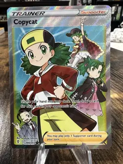Pokemon TCG Copycat Evolving Skies Holo Ultra Rare Card 200/203 - Image 1