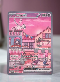 Mew ex Gold Metal Pokemon Card Collectible Gift/Display - Image 1