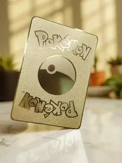 Mew ex Gold Metal Pokemon Card Collectible Gift/Display - Image 2