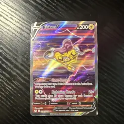 Pokemon Raikou V GG41/GG70 Ultra Rare Full Art Holo 200 HP Crown Zenith Card - Image 1