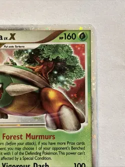 Torterra LV.X 122/130 Diamond & Pearl Ultra Rare Holo Pokemon Card LP/MP - Image 4