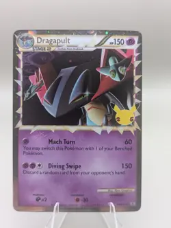 Pokemon - Dragapult Prime - SWSH132 - Black Star Promo Card - Image 1