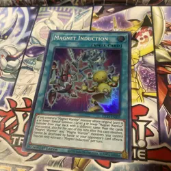 Magnet Induction KICO-EN009 Super Rare Yu-Gi-Oh Card 1st Edition New - Image 1