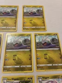 Lot Of 8 Goomy and Sligoo Pokemon Cards - Image 4