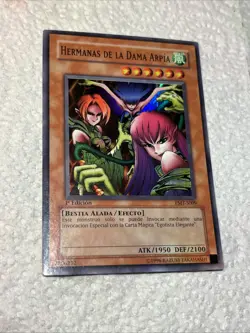 Spanish Yugioh Hermanas de la Dama Arpia PMT-S009 Trading Card Game CCG 1st Ed. - Image 1
