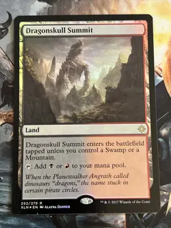 1x Foil Dragonskull Summit (252) Ixalan LP MTG Magic the Gathering x1 MKE - Image 1
