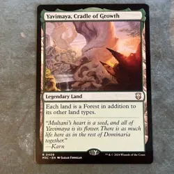 Yavimaya, Cradle of Growth - MTG - Modern Horizons 3 Commander - NM - Image 1