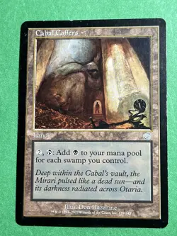 **Cabal Coffers** ~Torment~ MTG: Magic the Gathering Moderate Play (LP) - Image 1