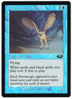 Stormscape Familiar 2001 Planeshift FOIL Blue Common Creature MTG NM AZ1 - Image 1