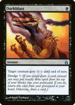 Darkblast [Ravnica: City of Guilds] Moderately Played - Image 1